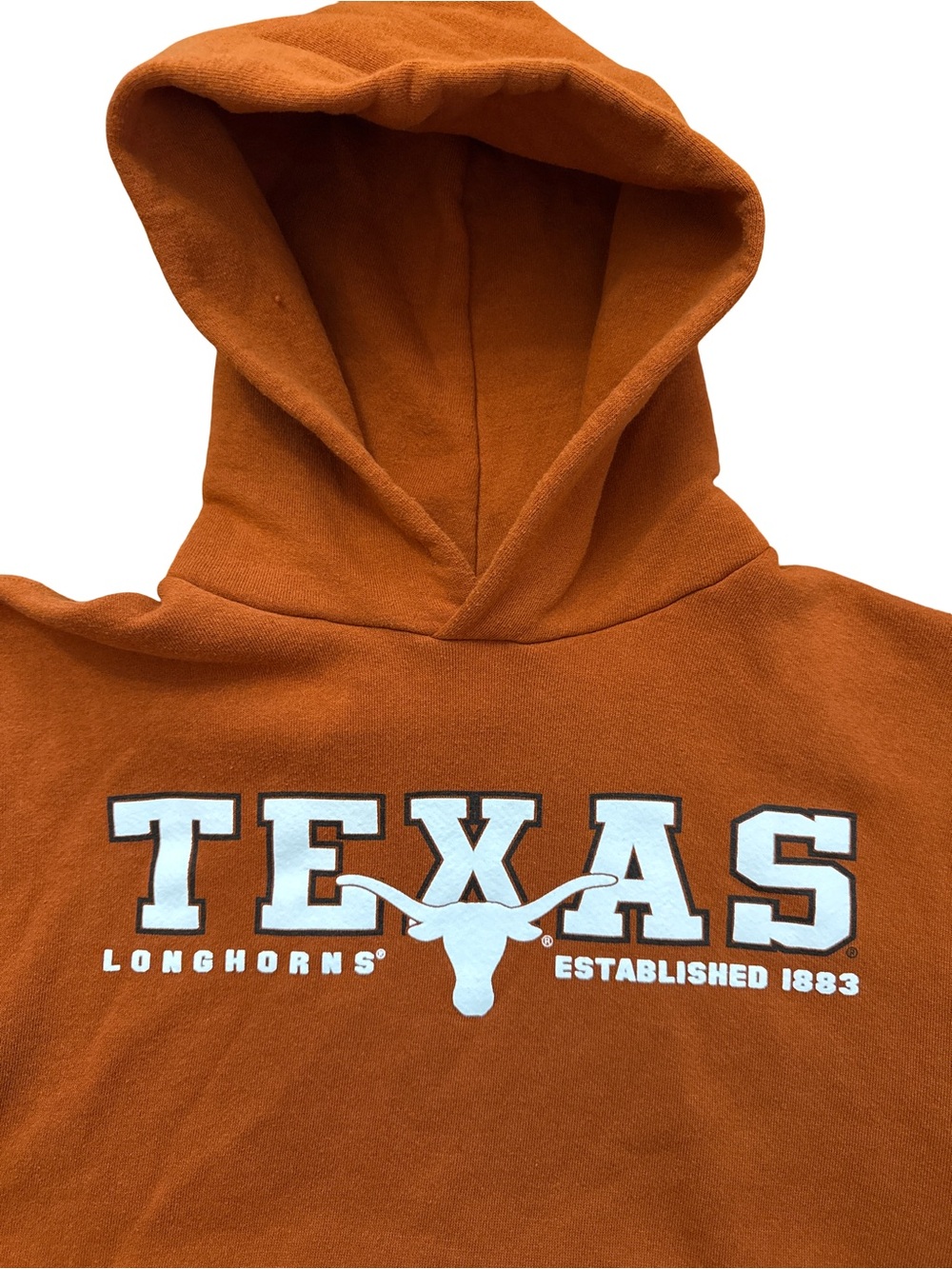 Vintage‎ Women’s Texas Longhorns Hoodie NCAA Size Medium Orange Pullover College